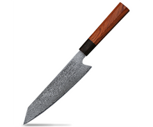 7" Damascus Kiritsuke Knife
