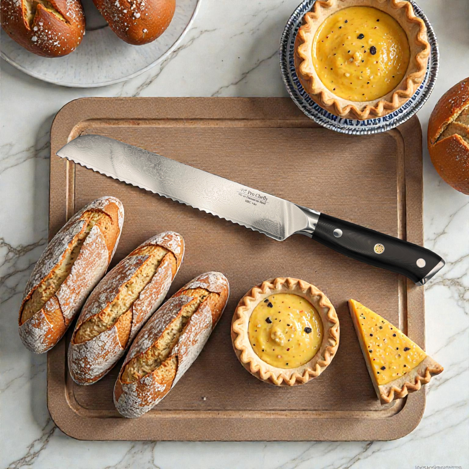 Image of Chef and Bread