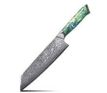 8.5" Damascus Kiritsuke Knife