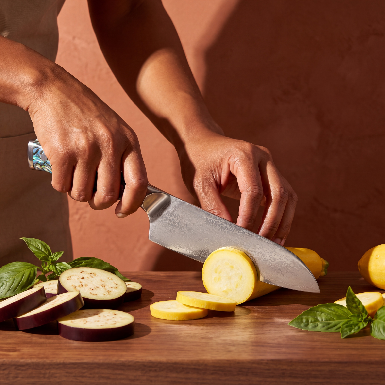 Image of Chef and Santoku