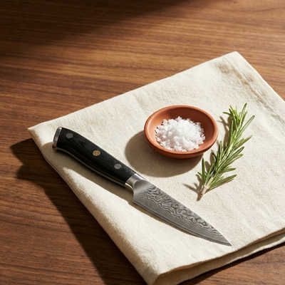 3.5" Damascus Paring Knife