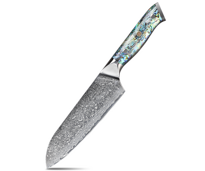 7” Damascus Santoku Knife