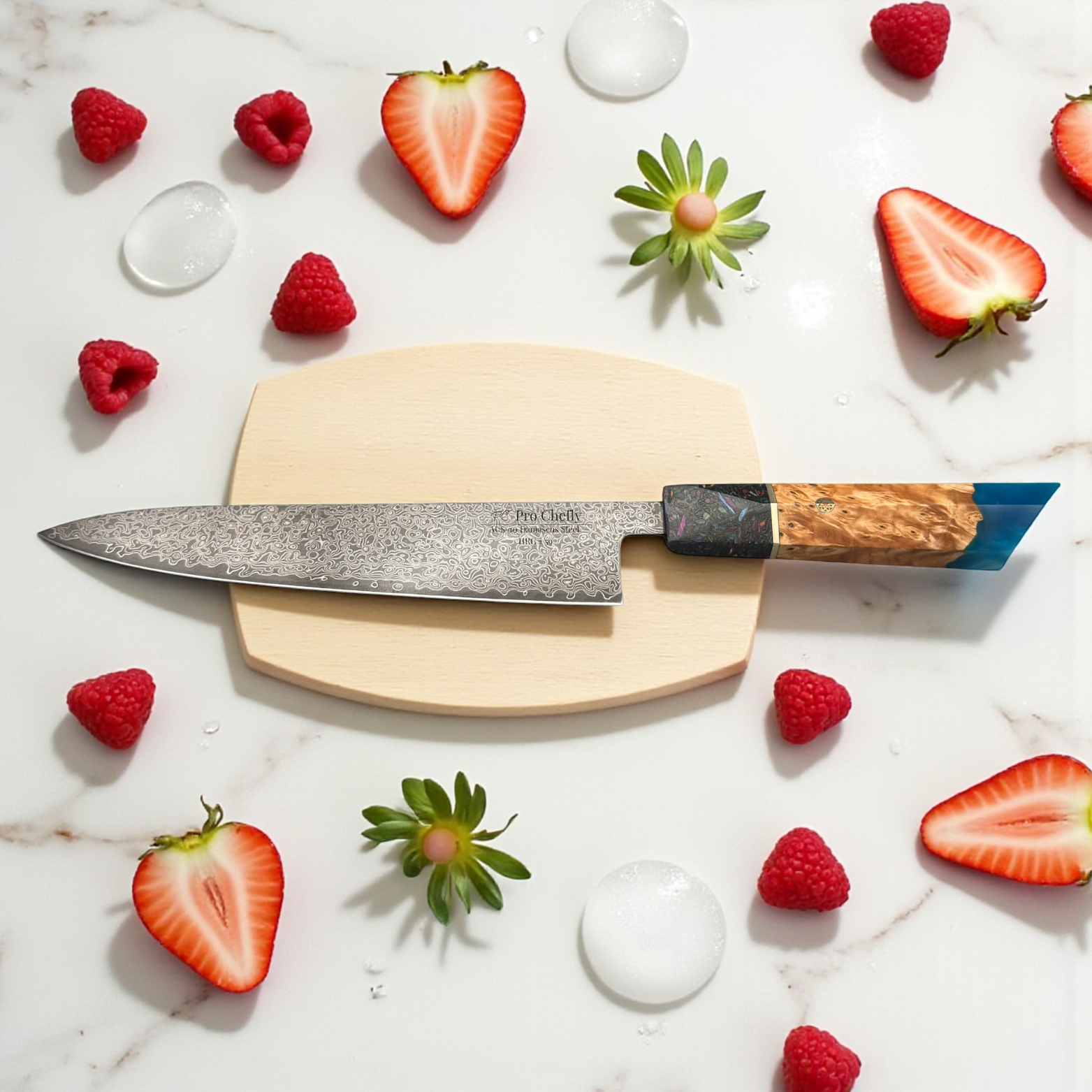 8" Damascus Chef Knife