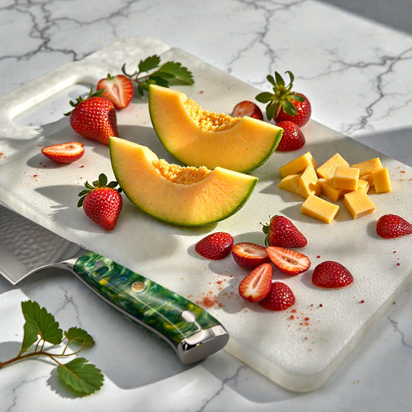 Image of 8” Damascus Chef Knife