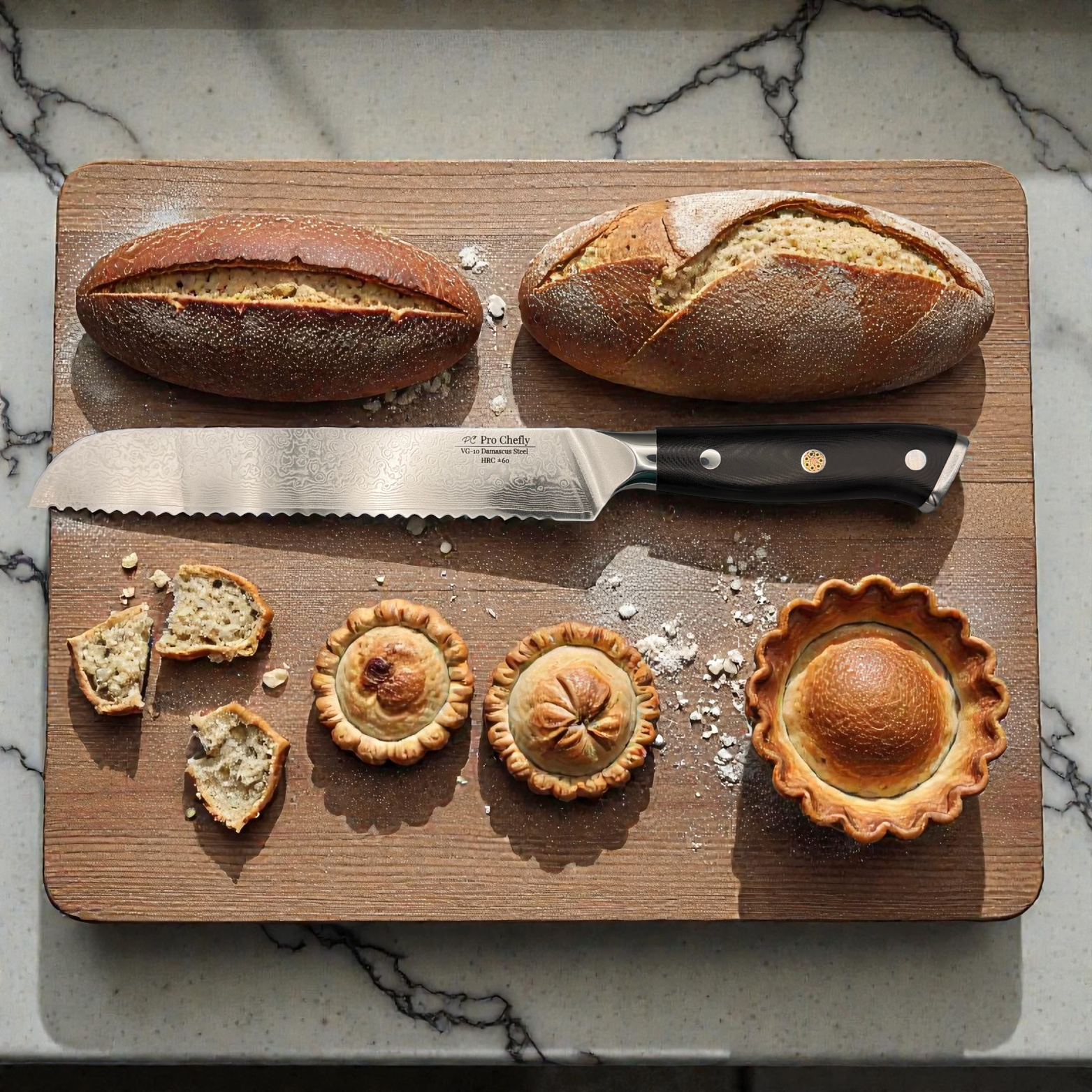 Image of Chef and Bread