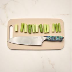 Image of 7” Damascus Santoku Knife