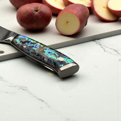 Image of 7” Damascus Santoku Knife