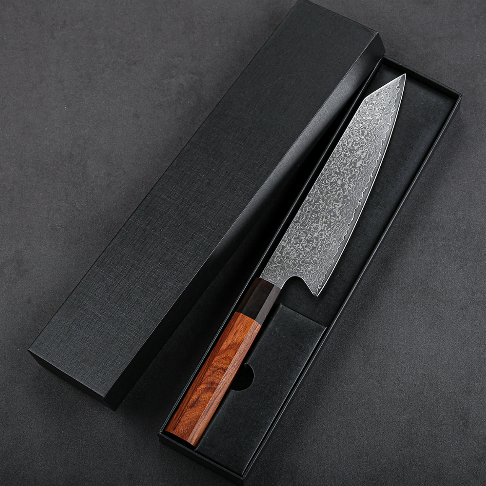 7" Damascus Kiritsuke Knife