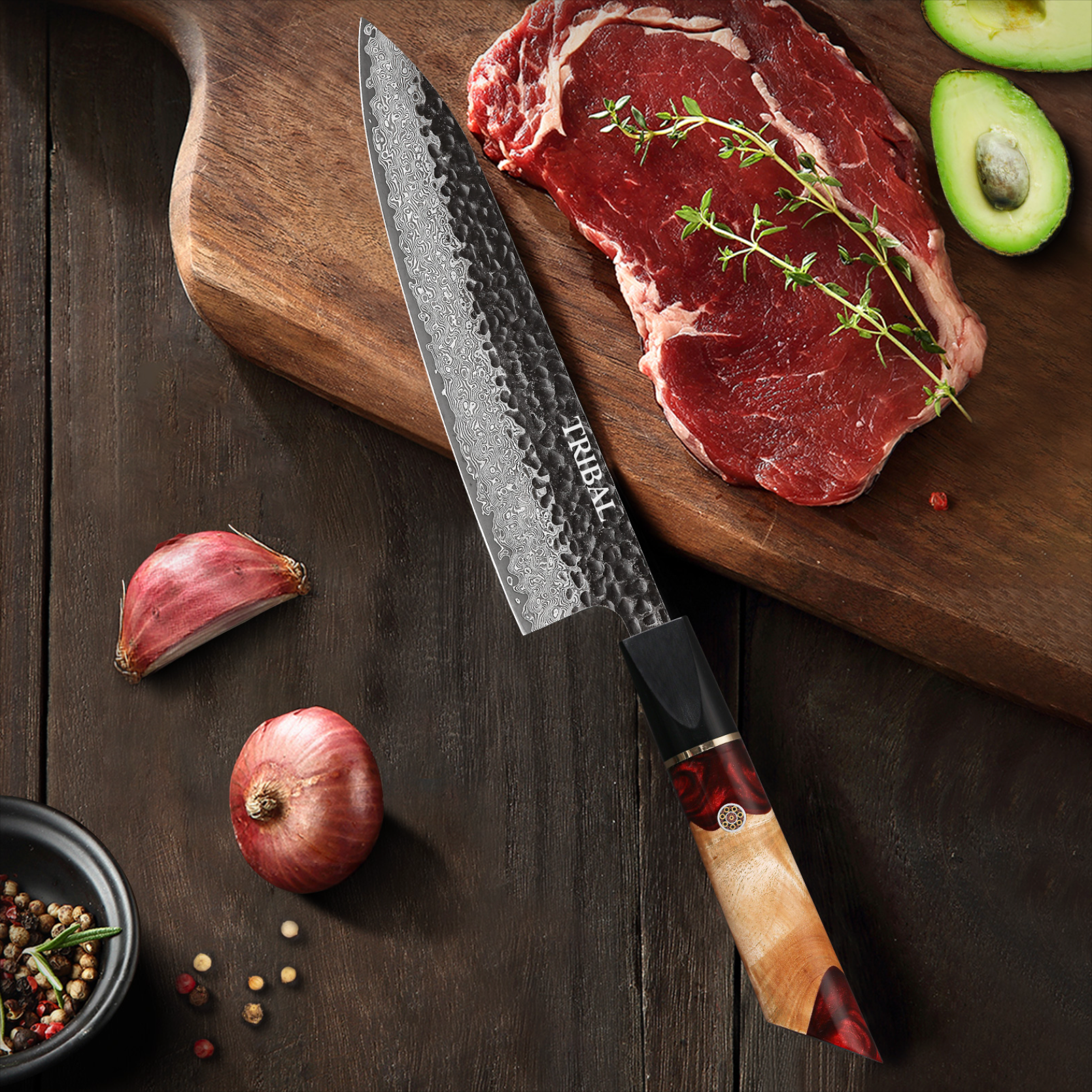 8" Damascus Chef Knife