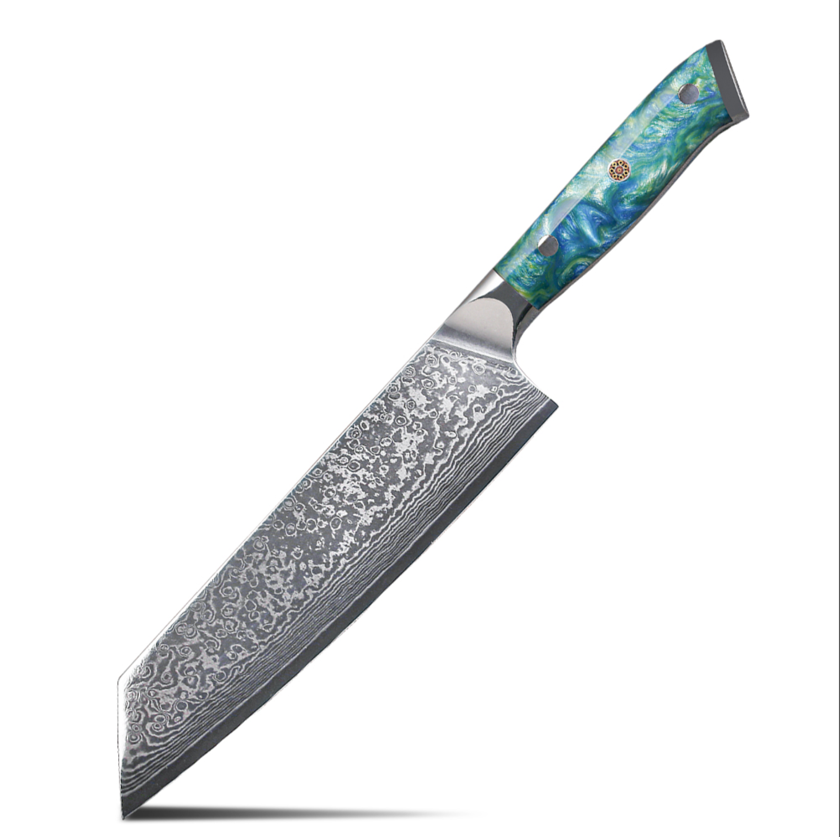 8.5" Damascus Kiritsuke Knife