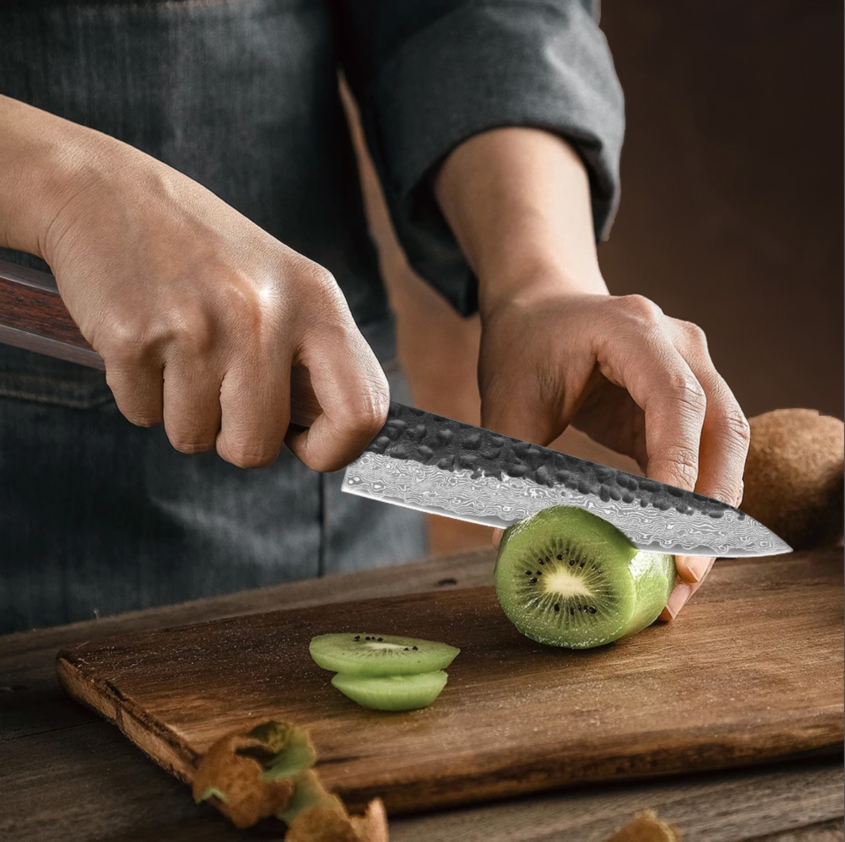 5" Damascus Petty Knife