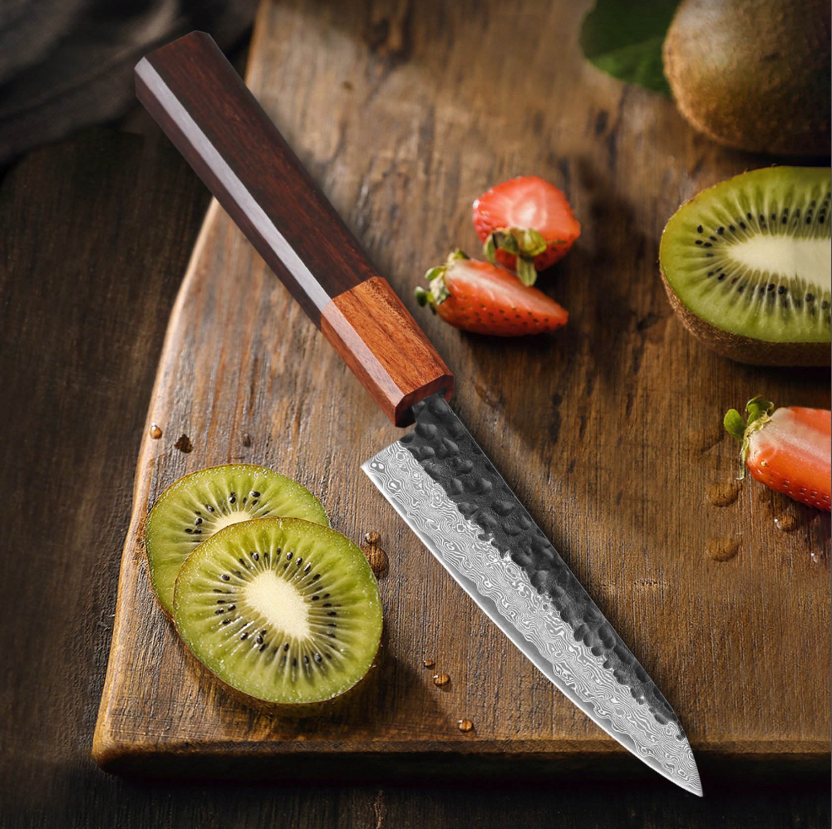 5" Damascus Petty Knife