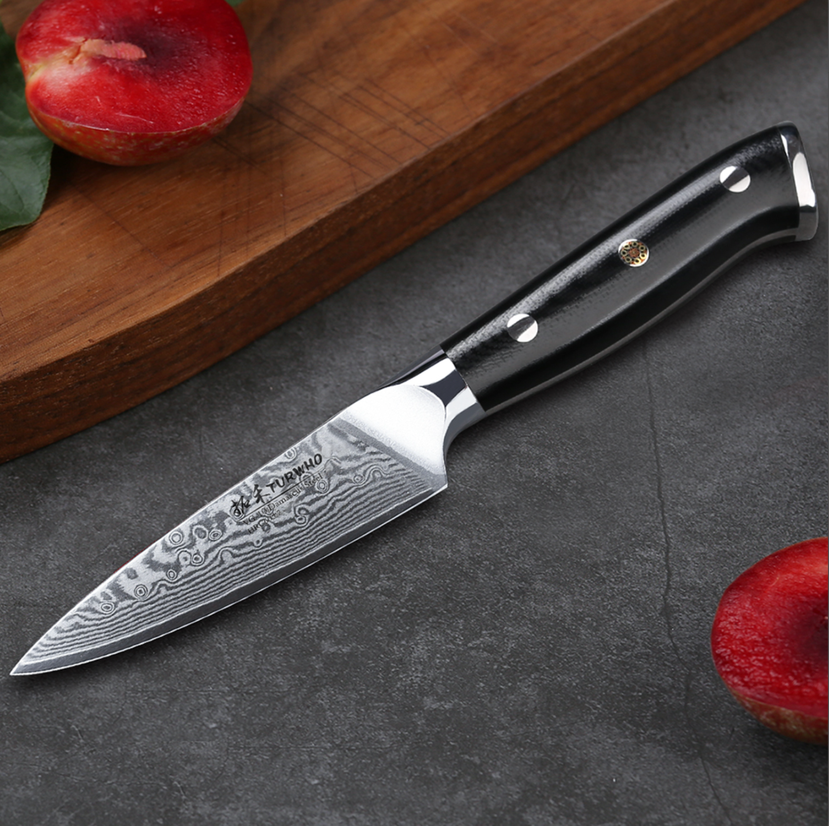 3.5" Damascus Paring Knife