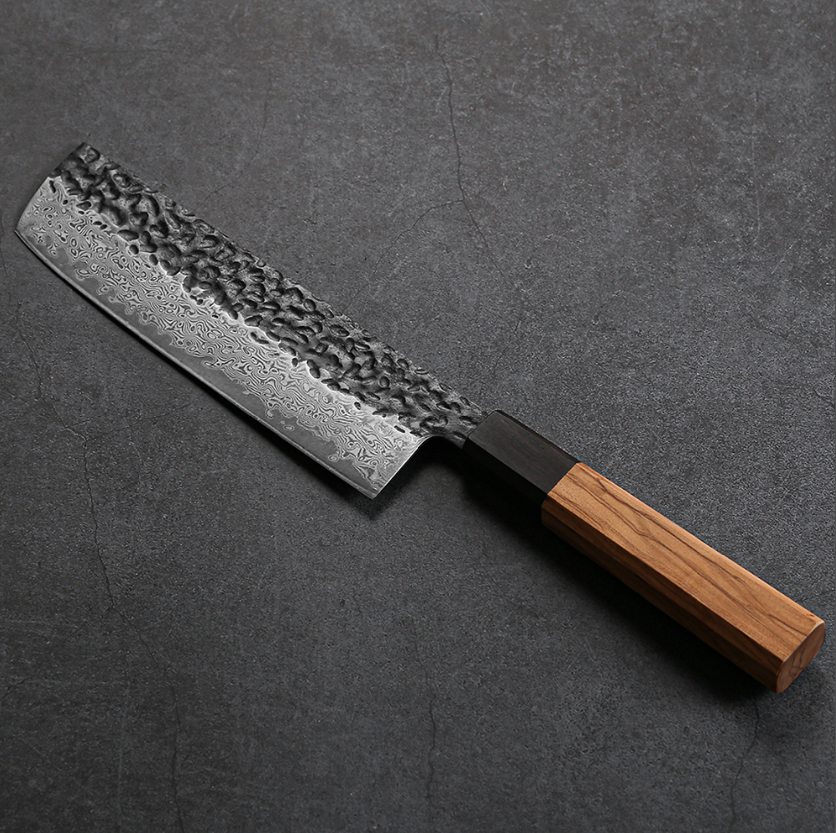 7" Damascus Nakiri Knife