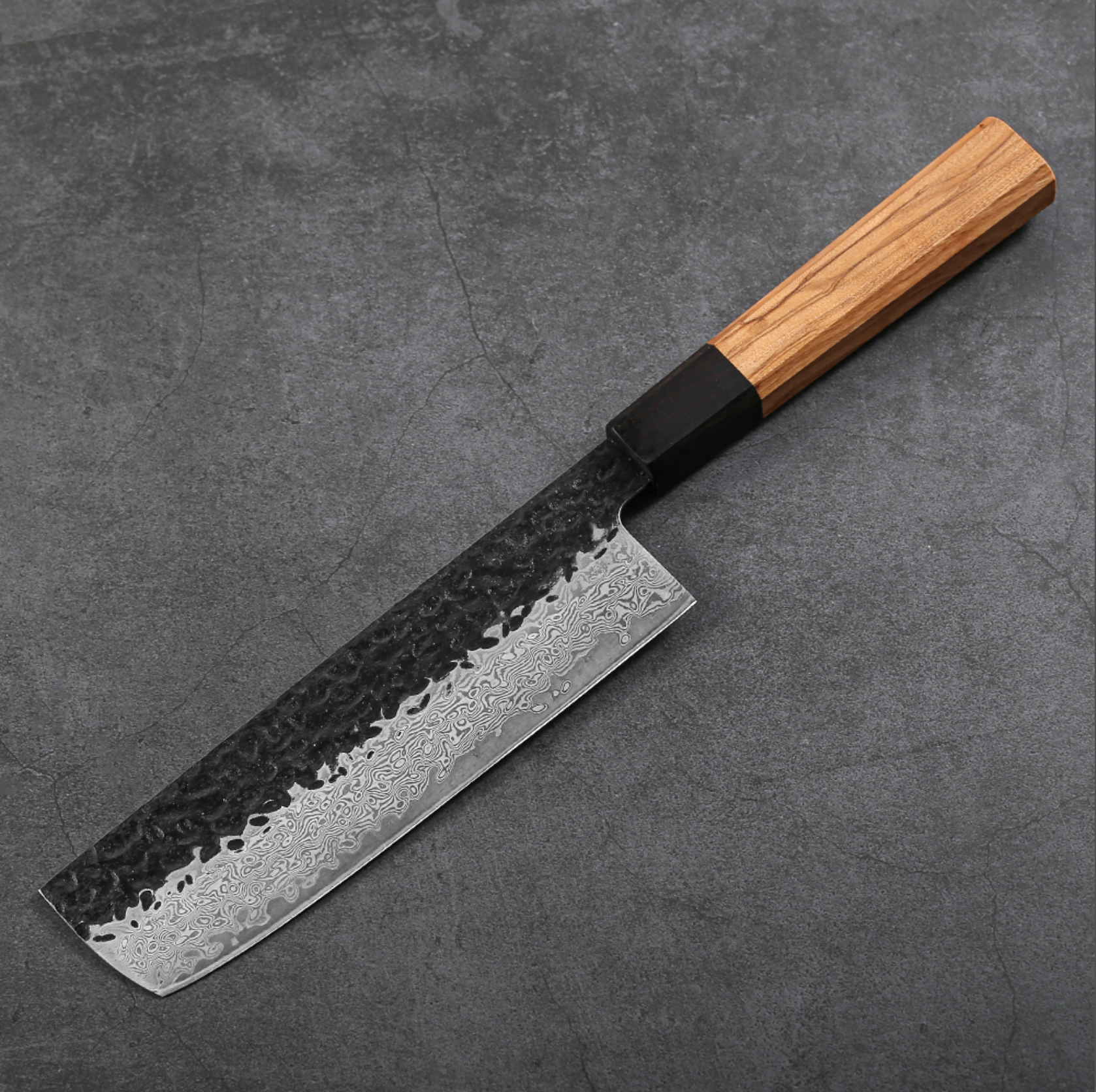 7" Damascus Nakiri Knife